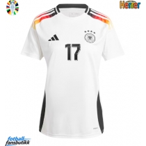 Tyskland Florian Wirtz #17 Hjemmedrakt EM 2024 Kortermet